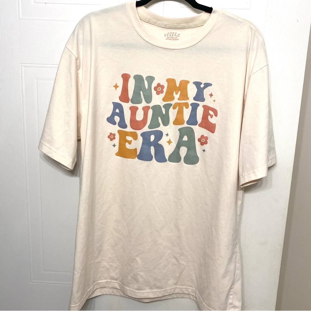 💚Cream Graphic T-Shirt